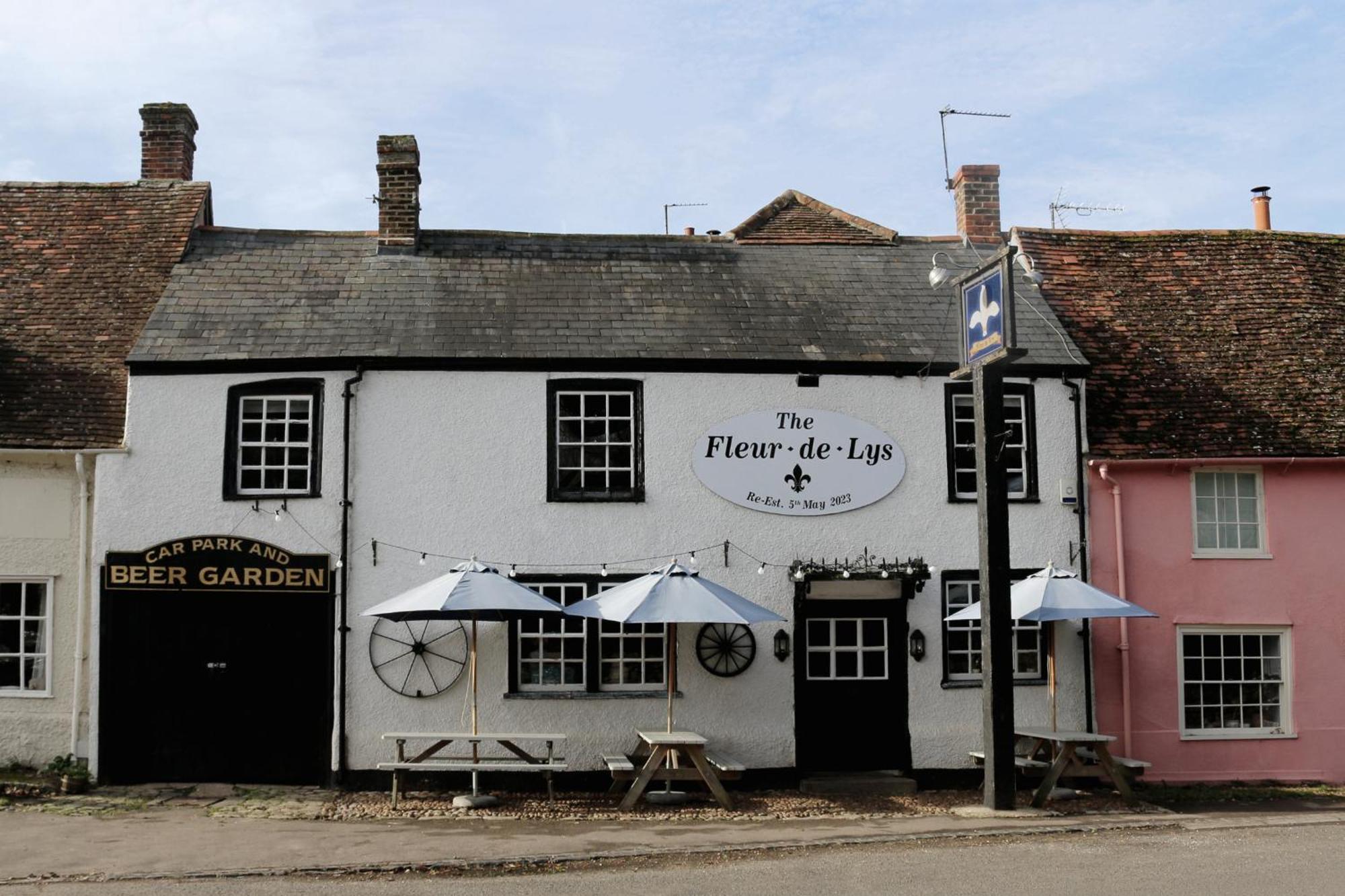 Hotel The Fleur De Lys Dorchester-on-Thames Exterior foto